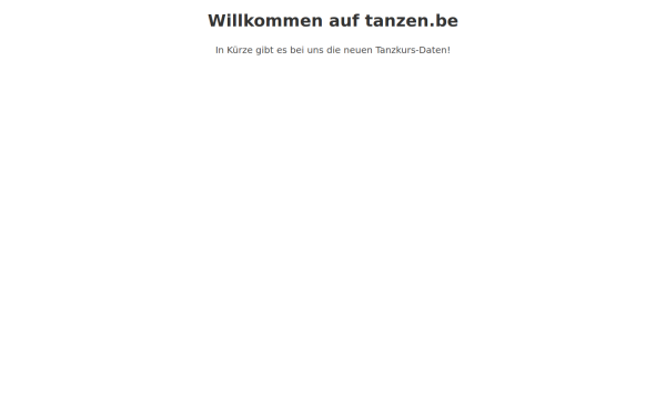 www.tanzen.be