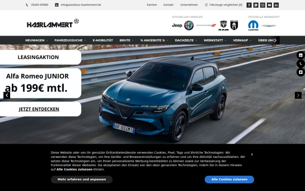 www.autohaus-haarlammert.de