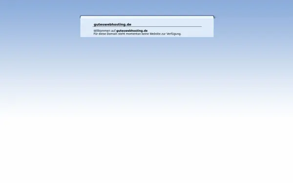 guteswebhosting.de