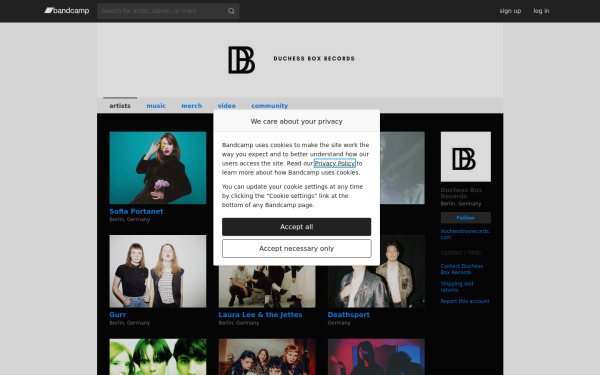 duchessboxrecords.bandcamp.com