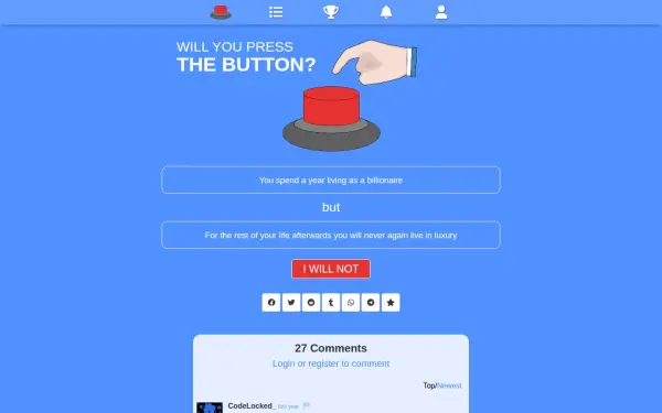 willyoupressthebutton.com