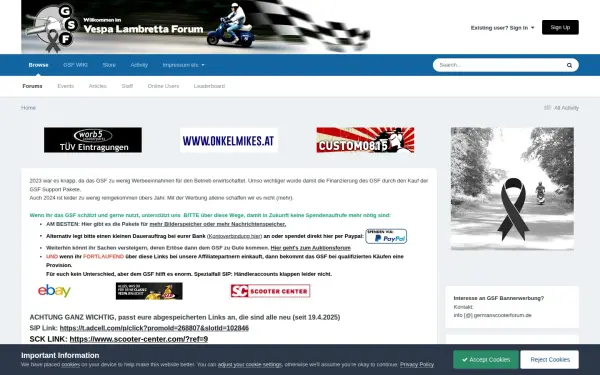 www.germanscooterforum.de