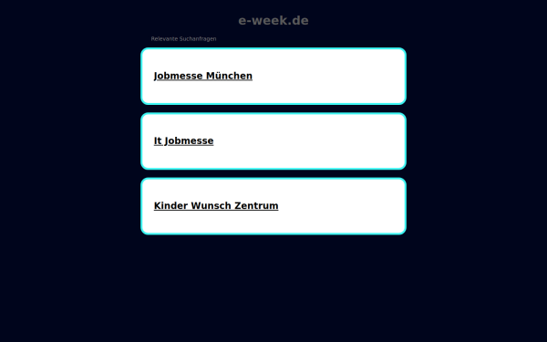 e-week.de