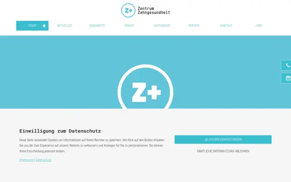 www.zentrumzahngesundheit.de
