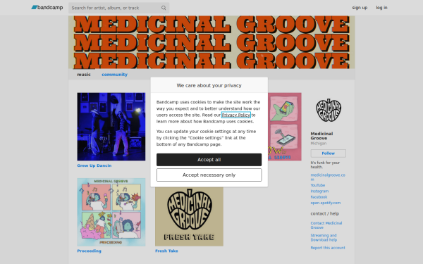 medicinalgroove.bandcamp.com