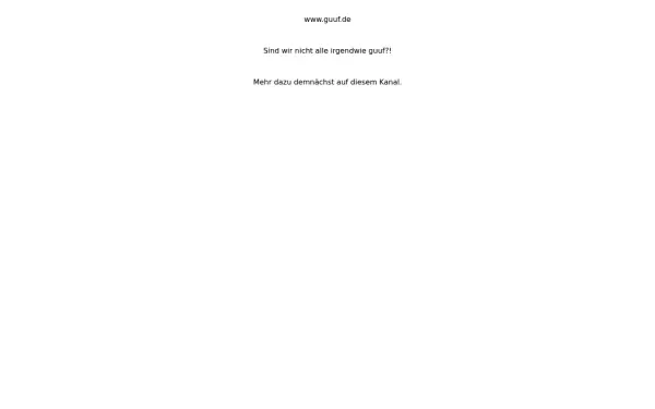 www.guuf.de
