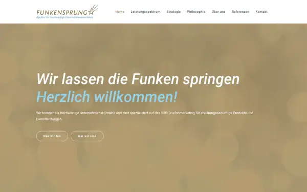 www.agentur-funkensprung.de