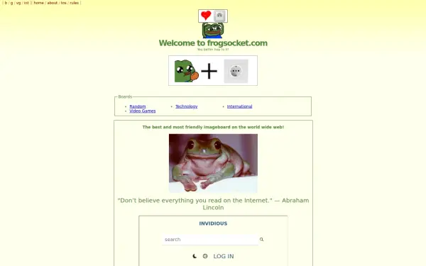 frogsocket.com