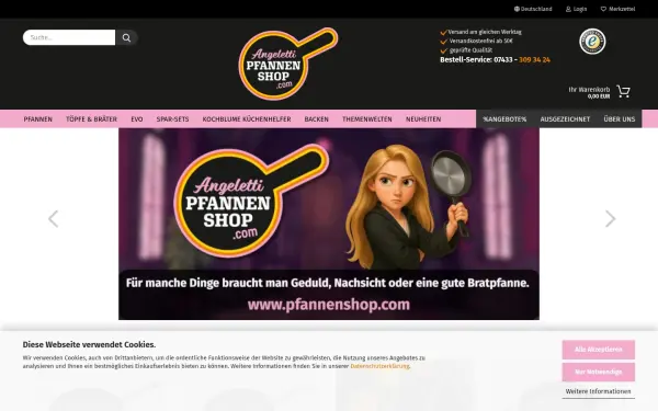 www.pfannenshop.com