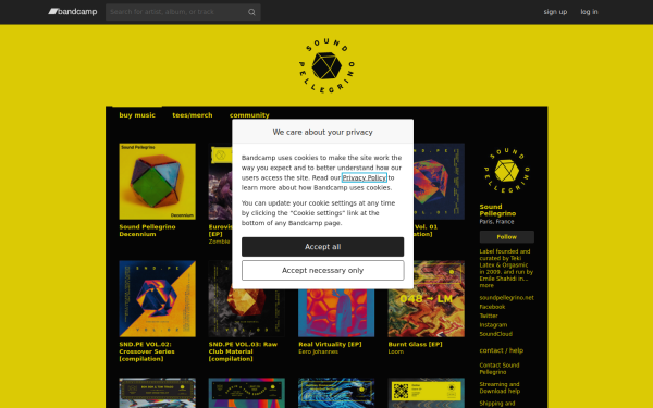 soundpellegrino.bandcamp.com