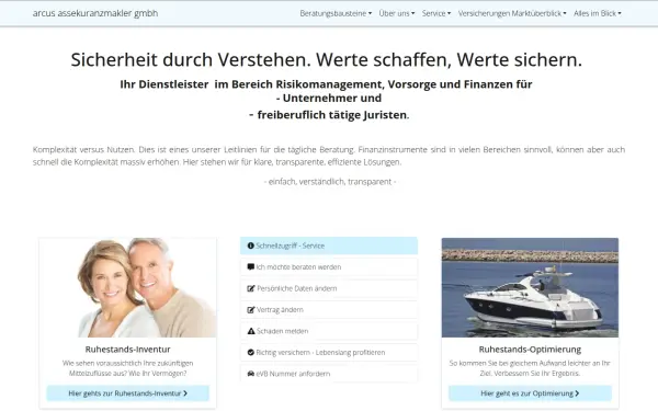 www.arcus-assekuranzmakler.de