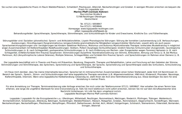 logopaedie-pliezhausen.de