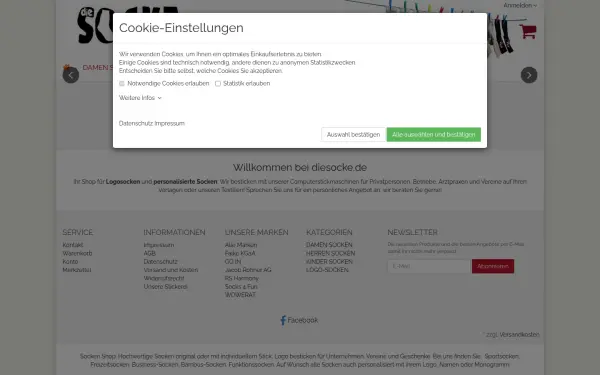 diesocke.de