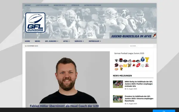 www.gfl-juniors.de