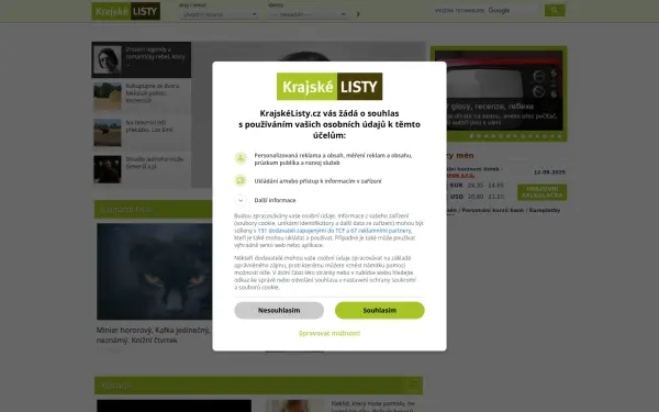 www.krajskelisty.cz