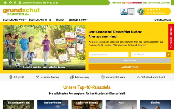 www.grundschulfahrten.de