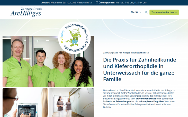 zahnarztpraxis-hilliges.com