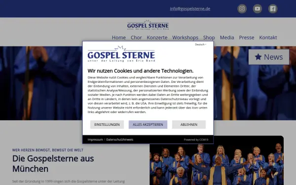 gospelsterne.de