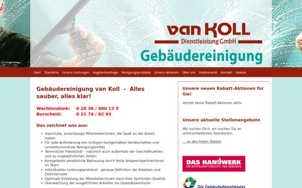 gebaeudereinigung-van-koll.de