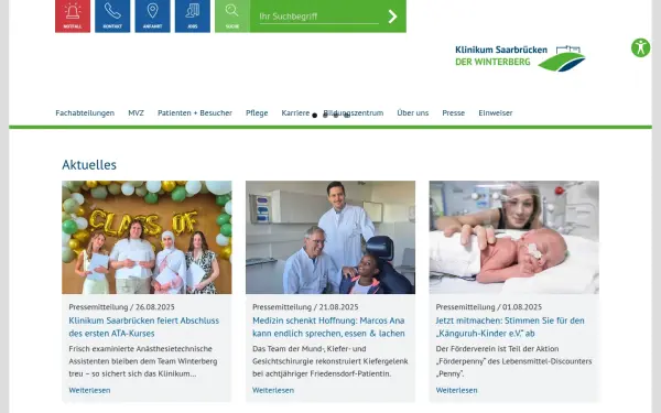 www.klinikum-saarbruecken.de