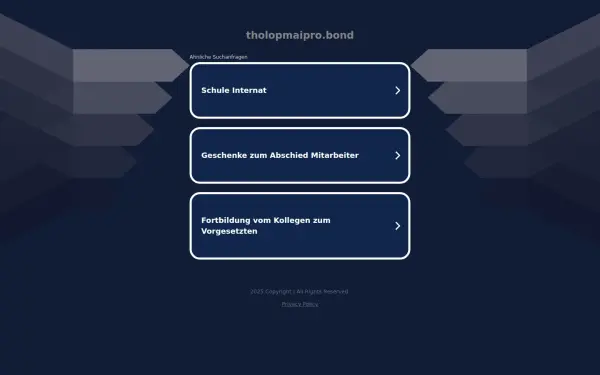 tholopmaipro.bond