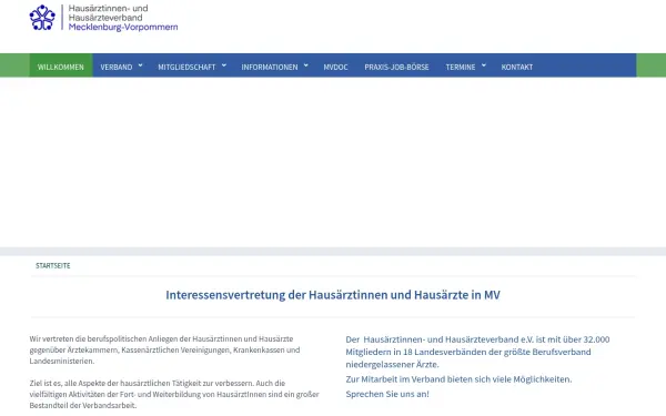 hausarzt-mv.de