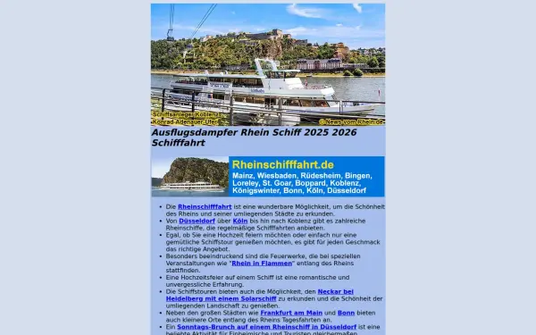 www.ausflugsdampfer.de