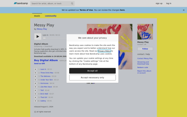 messyplay.bandcamp.com