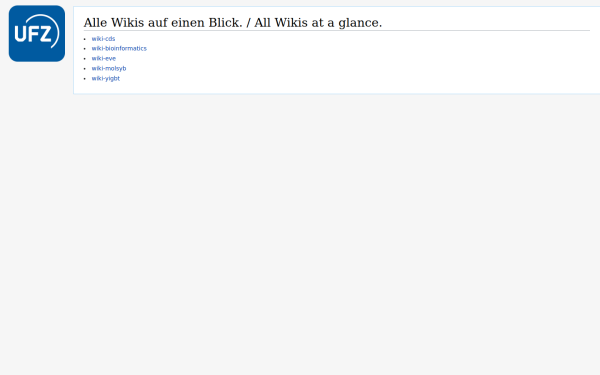 wiki.ufz.de