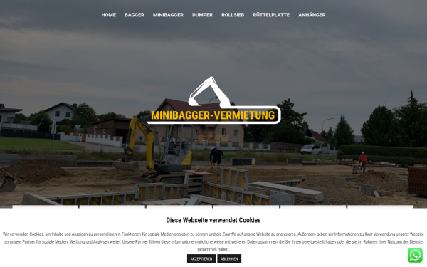 www.minibagger-vermietung.at