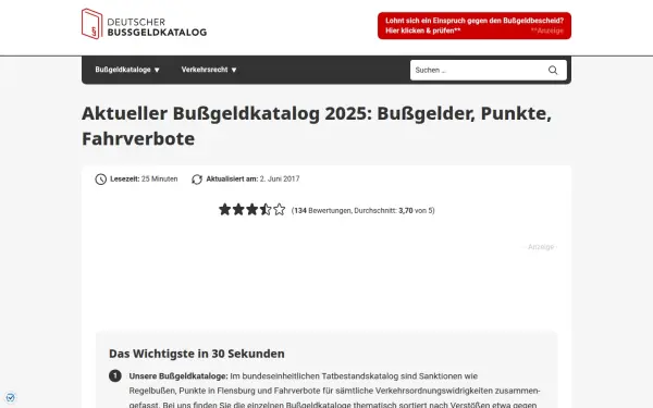 www.bussgeldkataloge.de