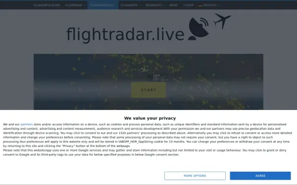 flightradar.live
