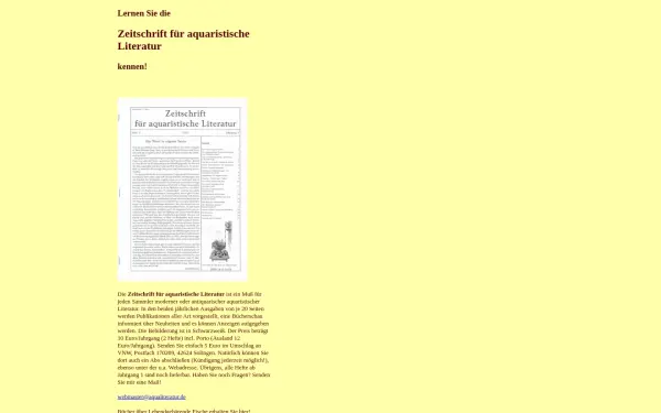 aqualiteratur.de