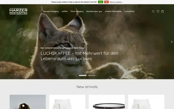 www.harzer-kaffeeroesterei.de