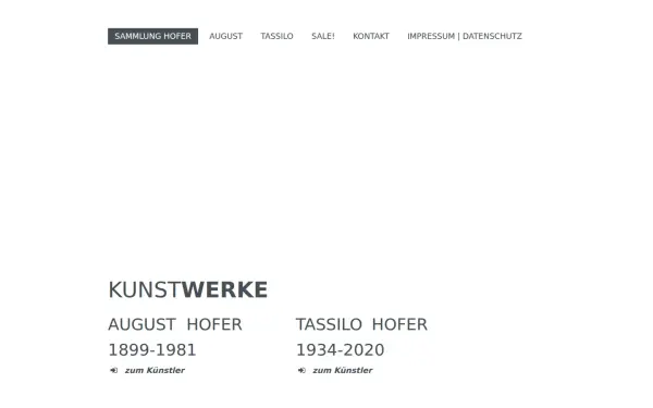 sammlunghofer.de
