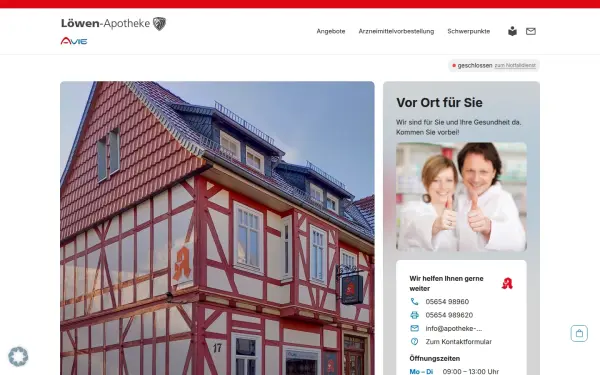 loewen-apotheke-herleshausen.avie.de