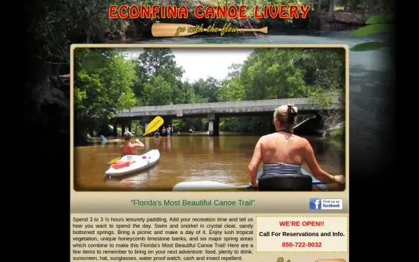 canoeeconfinacreek.net