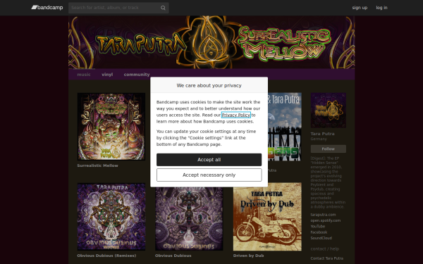 taraputra.bandcamp.com