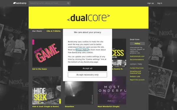 dualcoremusic.com