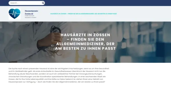 www.hausarztpraxis-zossen.de