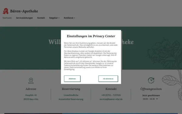www.baeren-apo-neu-ulm.de