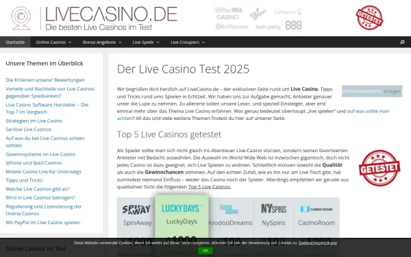 www.livecasino.de