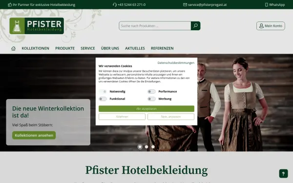 www.pfister-hotelbekleidung.at