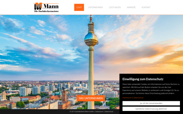 www.mann-dachdeckerei.de