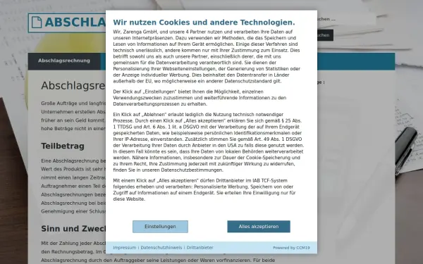 abschlagsrechnungen.de