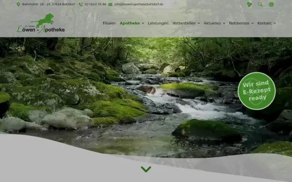www.loewenapothekebetzdorf.de