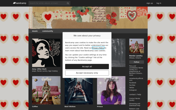 reneelandryofficial.bandcamp.com