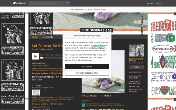 justtherightheight.bandcamp.com