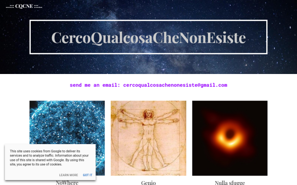 www.cercoqualcosachenonesiste.it