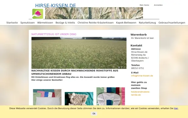 hirse-kissen.de